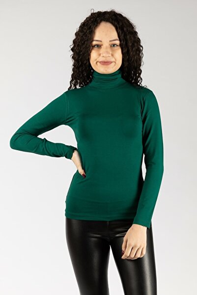 NACAR STORE Women's Long Sleeve Full Neck Lycra Combed Cotton Bodysuit