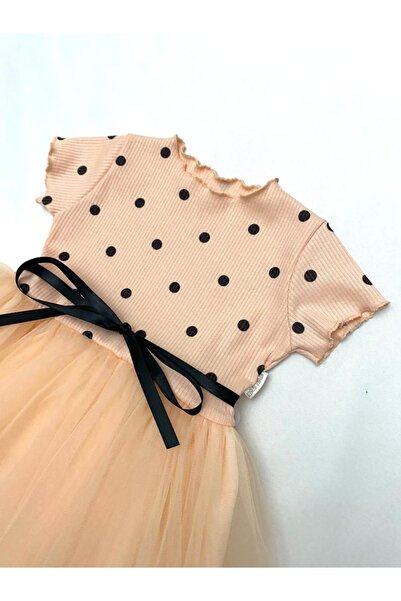 MİNAZ BABY Rochie cu mâneci scurte cu buline