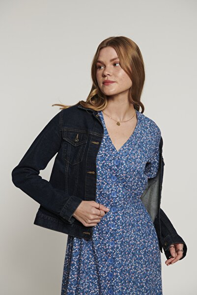 Lyn Devon Fancy Floral Φόρεμα - Μπλε