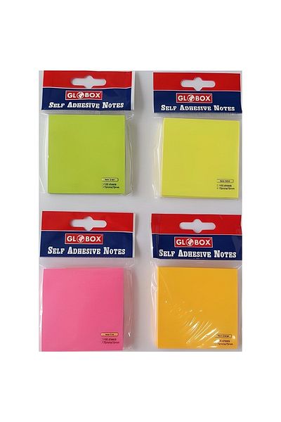 Globox Neon 6633 - 75X75 100 Yp Adhesive Note Paper