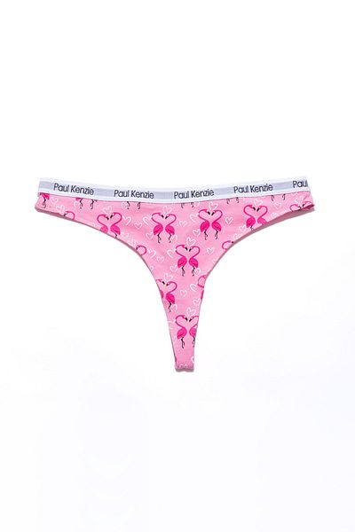 Paul Kenzie Patterned Women's String Panties - Couple Collection Flovemingo