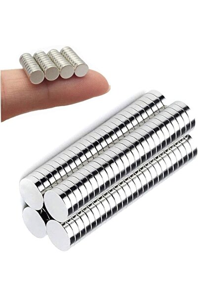 Hdg 30 Adet Mini Boy Magnetler Yuvarlak Neodyum Mıknatıs Magnetler Çap:5mm Kalınlık 1,5 Mm