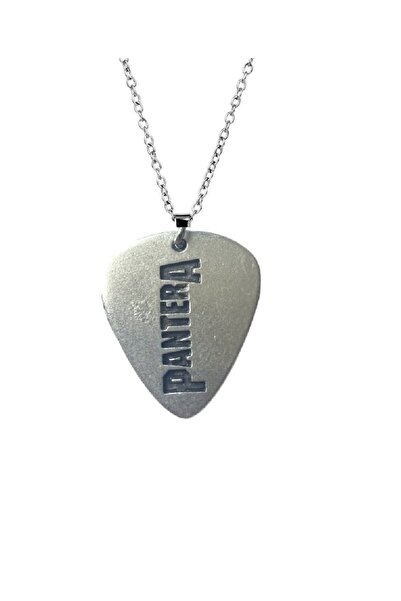 Herşey Nota Pantera Müzik Grubu Pena Çift Taraflı Kolye