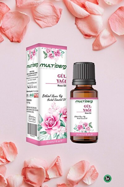 multidem زيت الورد العطري 2 × 20، 40 مل