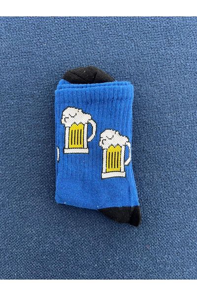 Touz Γυάλινες κάλτσες Unisex Blue College