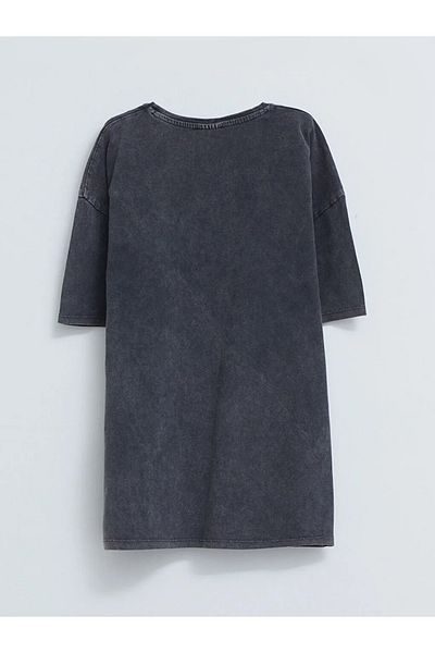 LC Waikiki Lcw Kids Crew Neck Printed Short Sleeve Cotton Girl's T-Shirt