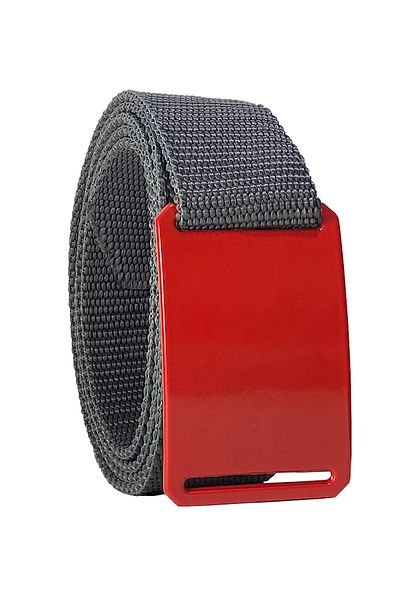 GoDeri 2023 New Season Unisex Κόκκινη αγκράφα και γκρι μανίκια ζώνη 4 εκ.