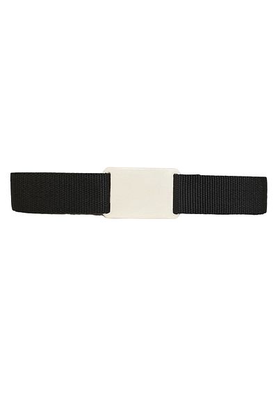 GoDeri 2023 New Season - Unisex Λευκή και Μαύρη Πόρπη ζώνης κολώνας 4 cm