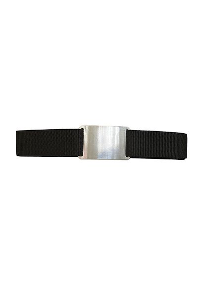 GoDeri Noul sezon 2023 - Nichel lucios unisex, cataramă plată, centură neagră coloană 4 cm
