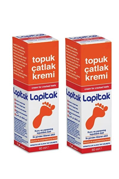 Lapitak Topuk Çatlak Kremi 60 ml 2'li 8691091035846x2
