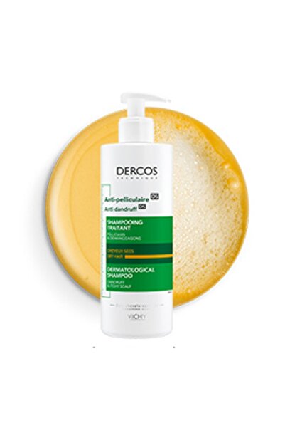 Vichy Dercos Anti Dandruff Kepek Karşıtı Şampuan 390 Ml - Kuru Saçlar