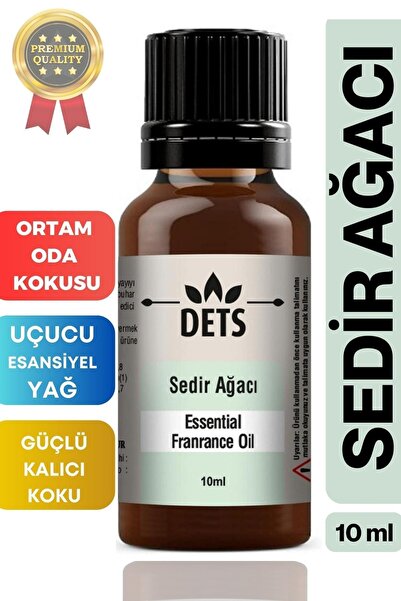 Dets Sedir Ağacı Uçucu Yağ Buhurdanlık Yağı Difüzör Esansı Oda Kokusu Esansı ...