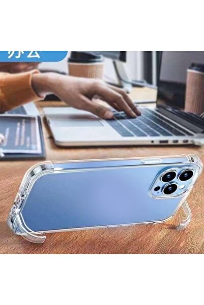 Go Aksesuar Iphone 11 Uyumlu Örümcek Model Kamera Korumalı Şeffaf Kılıf