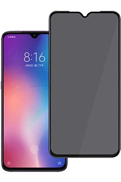 Case 4U Realme C21 Ekran Koruyucu Temperli Kırılmaz Cam Privacy Davin 5d Haya...