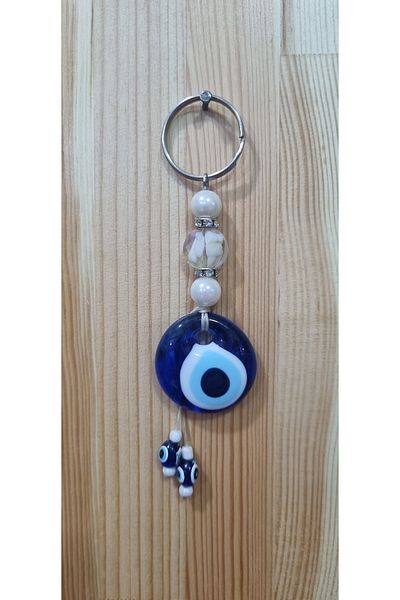 erdoğan hobi Keychain Charm Murano Crystal Ornament Car Ornament Bag Ornament Evil Eye Beaded Gift Keychain