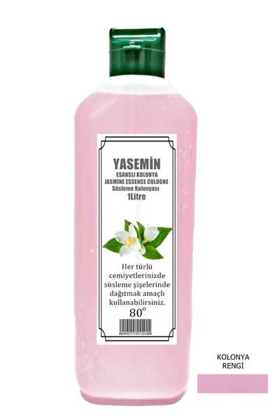 KL Pembe Reni Yasemin Esanslı Kolonya 80 Derece 1 Lt Gelecektir
