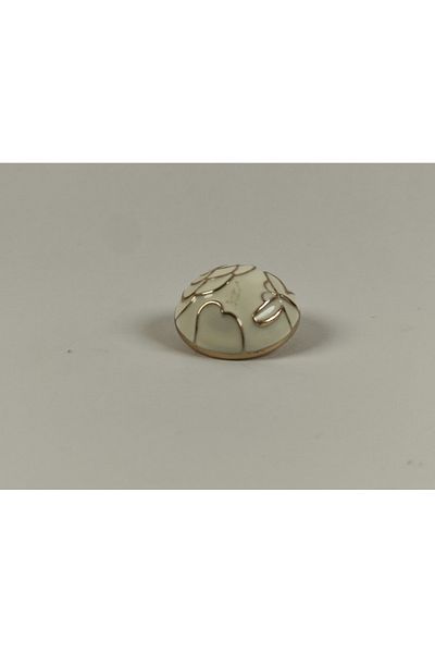Kariyer Astar Gold Detailed 10 Pieces Buttons with 2.5 Cm Feet
