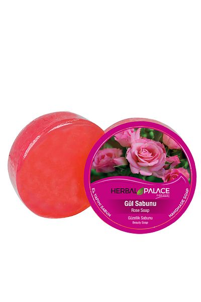 Herbal Palace Rose Soap 125 Gr (1 piece)