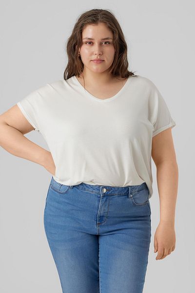 Veromoda Curve Vero Moda Curve Damen/Mädchen Schneewittchen T-Shirt