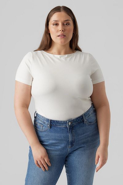 Veromoda Curve Vero Moda Curve Damen/Mädchen Schneewittchen T-Shirt