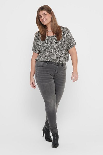 Only Carmakoma 15212271 Jeans Dark Gray Denim
