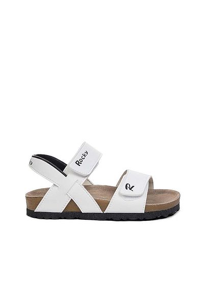 Tuğba Ortopedi 316 Anatomical Unisex Copii Sandale albe/negre