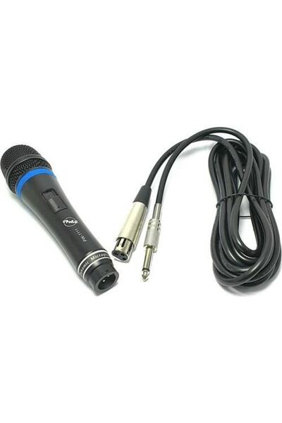 Pawer Pw-1111 Profesyonel Kablolu El Mikrofonu - Metal Kasa