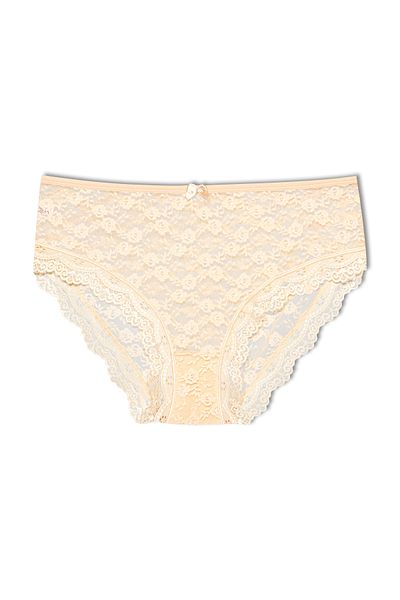 HNX 2 Πακέτα Δαντέλα Ψηλόμεση Plus Size Bato Γυναικεία κιλότα