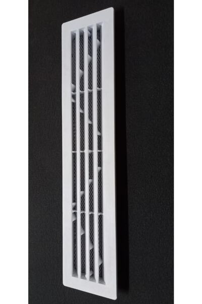 AFS Kapı Transfer Menfezi Tek Taraflı Alüminyum Sinek Telli 40*9 Plastik