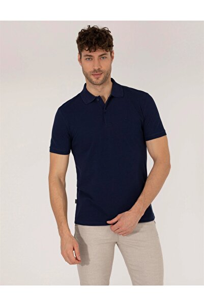 Pierre Cardin Μπλουζάκι Slim Fit Polo Neck Basic