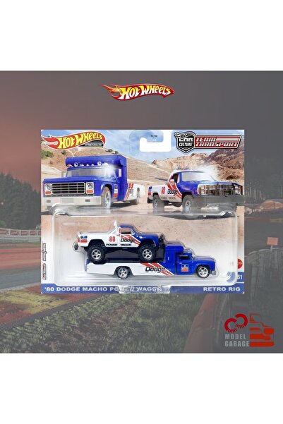 HOT WHEELS Team Transport Dodge 1/64 Ölçek Diecast Metal Model Araba
