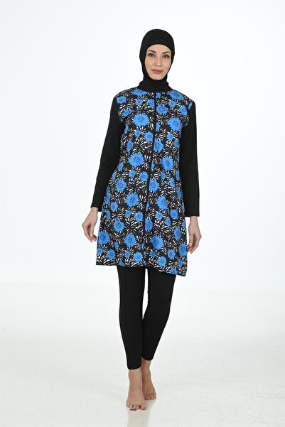 Fantasy Πλήρως καλυμμένο αλεξίπτωτο ύφασμα Hijab μαγιό 3121