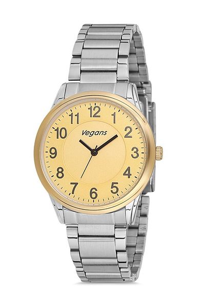 Vegans Men's Wristwatch with 5135 Steel Strap