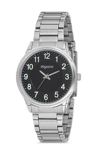 Vegans Men's Wristwatch with 5135 Steel Strap