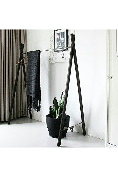 Efem Dekor Ayaklı Askılık Konfeksiyon Askısı Metal Konfeksiyon Elbise Askılığ...