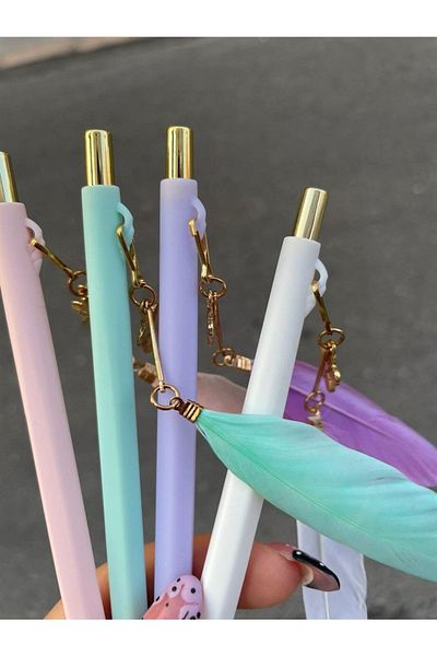 Planet Butik Feather Versatil Pen 0.7 Nib Set of 4 Pens
