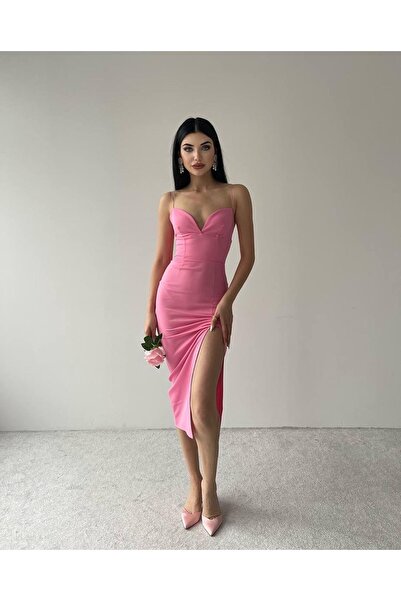 Zilolafashionhouse Midi Elbise