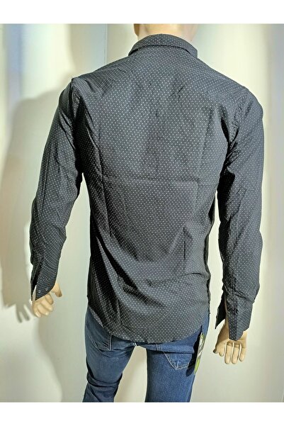 PACHOZ Спортивна сорочка зі струнким кроєм та ґудзиками на комірі