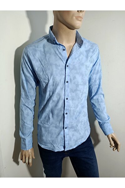 PACHOZ Спортивна сорочка зі струнким кроєм та ґудзиками на комірі