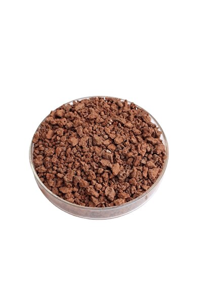 Asenya Volkanik Cürüf Ponza 25 Kg Lav Kırığı 3-8 Mm Kırmızı Pomza Taşı