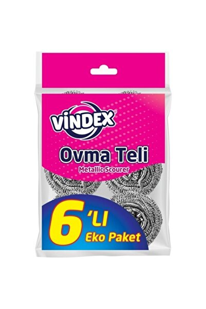 Vindex سلك تنظيف - عبوة من 6 قطع