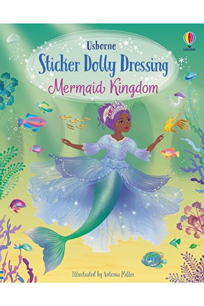 Usborne Sticker Dolly Dressing Mermaid Kingdom - Sticker Dolly Dressing