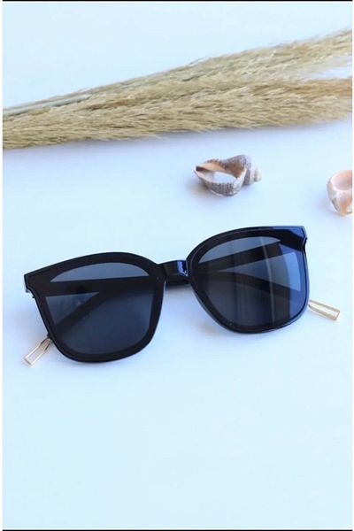 LOOKUP Unisex Sunglasses Uv400 Protection New Model Black Handle Rectangular Square Frame Vintage Style
