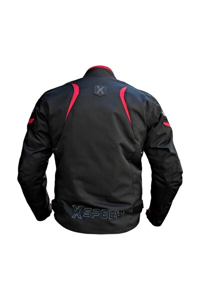 Xspeed Malibu 4 Seasonal Protected Motorcycle Jacket New Season Red