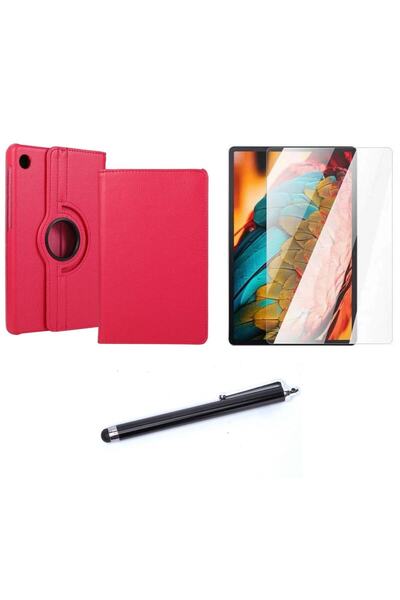 Dolia Lenova Tab M10 Tb-328fu Uyumlu Standlı Katlanır Pu Deri Kılıf Ekran Kor...