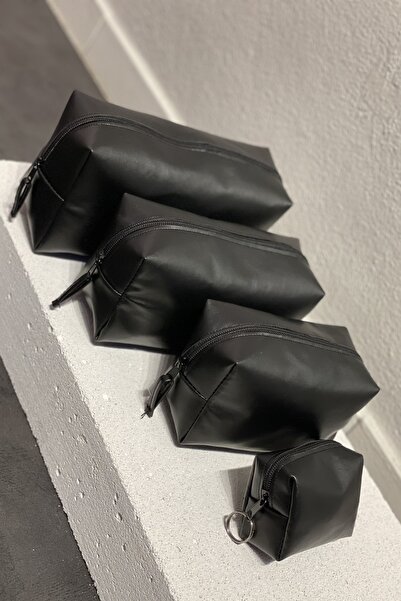 PurpleART Geantă de machiaj Matryoshka pentru femei din 4 piese