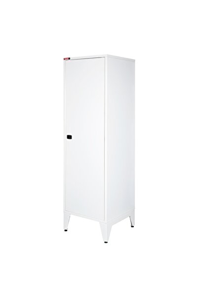 Lande Ziglat 1550 - Metal Dolap - Metal Kapılı - Mat Beyaz.