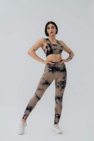 GYMXPRO Възстановяващ безшевен сутиен Tie-Dye