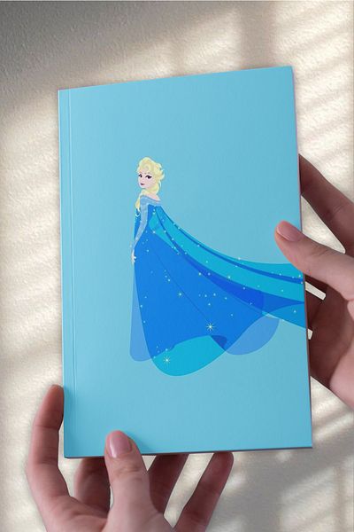 Namgo Caiet Elsa Blue A5 fără linii (50 FOI)