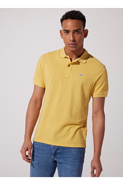 Lee Polo Yaka Sarı Erkek T-shirt L231369200_polo Yaka Tshirt